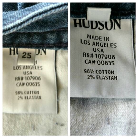 Hudson Jeans Signature Bootcut Jean - Sz 25 - EUC - Picture 7 of 9